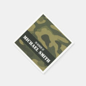 Camouflage Serviette (Ecke)