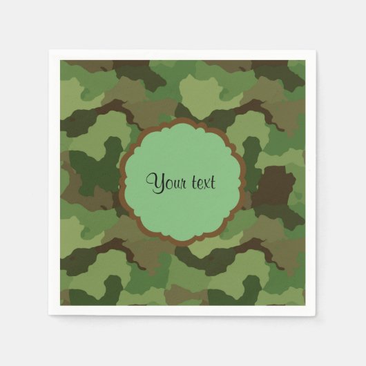 Camouflage Serviette (Vorderseite)