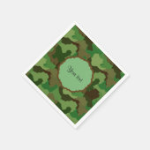 Camouflage Serviette (Ecke)