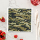 Camouflage Serviette (Beispiel)