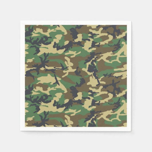 Camouflage Serviette (Vorderseite)