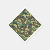 Camouflage Serviette (Ecke)