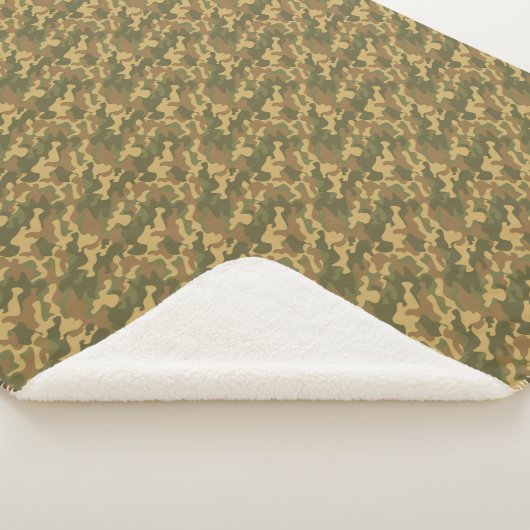 Camouflage Sherpadecke (3/4)