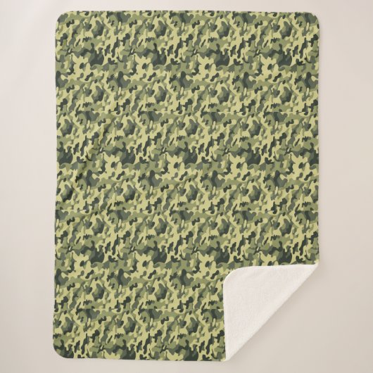 Camouflage Sherpadecke (Vorderseite)