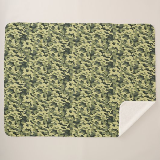 Camouflage Sherpadecke (Vorderseite (Horizontal))
