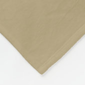 Camouflage Silhouette Bunny Fleece Blanket (Ecke)
