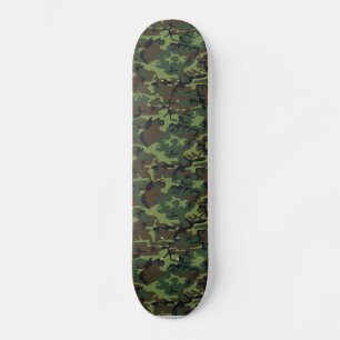 Camouflage Skate Deck Skateboard
