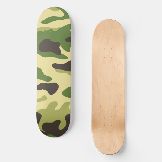 Camouflage Skateboard (Vorderseite)