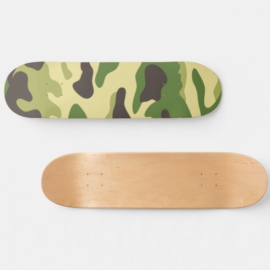 Camouflage Skateboard (Horizontal)