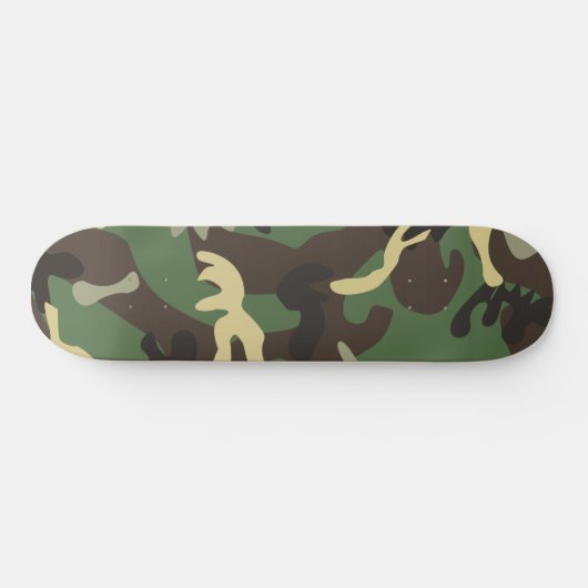 Camouflage Skateboard (Horizontal)