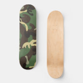 Camouflage Skateboard (Vorderseite)