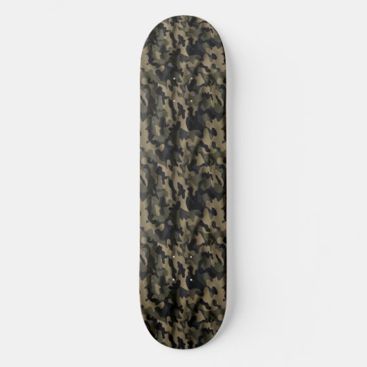 Camouflage Skateboard (Vorderseite)
