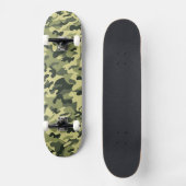 Camouflage Skateboard (Vorderseite)