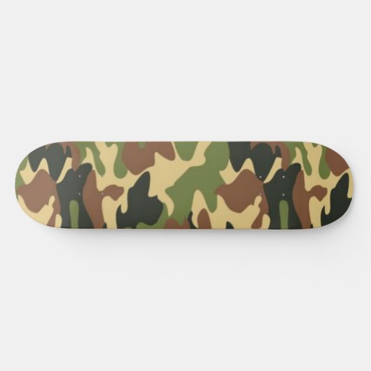 camouflage skateboard (Horizontal)