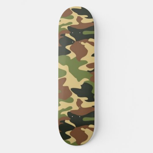 camouflage skateboard (Vorderseite)