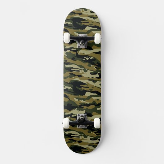 Camouflage Skateboard (Vorderseite)
