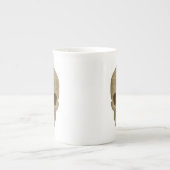 Camouflage Skull Bone China Tasse (Vorderseite)