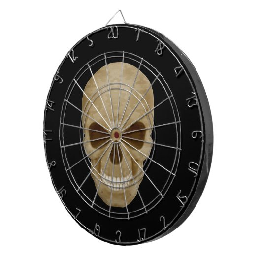 Camouflage Skull Dart Board Dartscheibe (Vorderseite rechts)