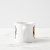 Camouflage Skull Espresso Tasse (Rückseite)
