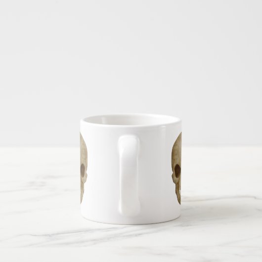 Camouflage Skull Espresso Tasse (Rückseite)