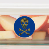 Camouflage Skull Etiketten (Befestigt)