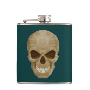 Camouflage Skull Flask Flachmann