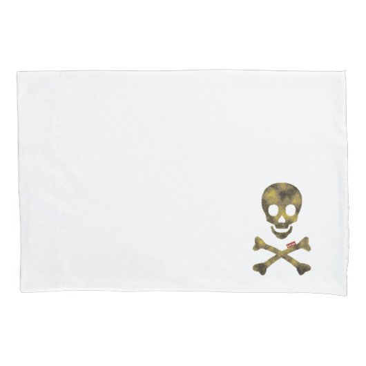 Camouflage Skull Kissenbezug (Vorderseite)