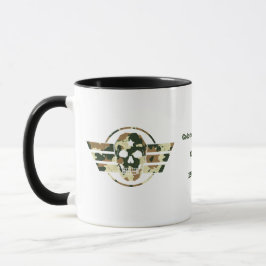 Camouflage Skull | Military Pride Veteran  Coffee Tasse