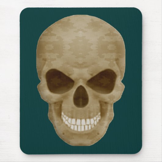 Camouflage Skull Mouse Pad Mousepad (Vorne)