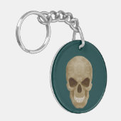 Camouflage Skull Schlüsselkette Schlüsselanhänger (Vorderseite links)