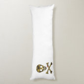 Camouflage Skull Seitenschläferkissen (Rückseite (Vertikal))