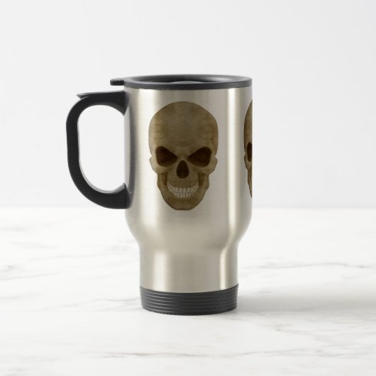 Camouflage Skull Travel Mug Reisebecher (Links)