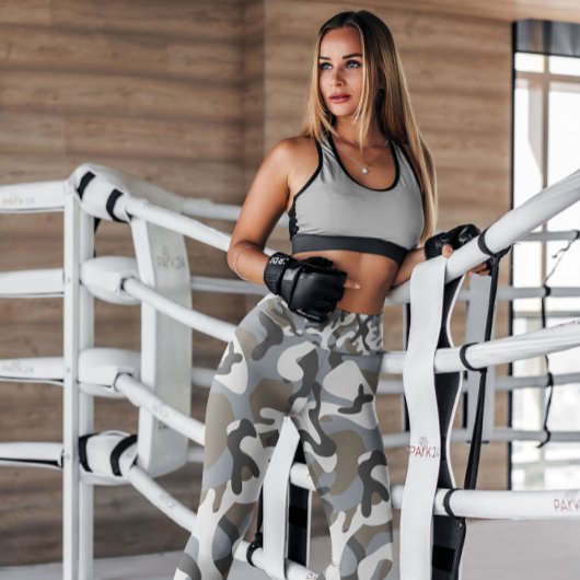 Camouflage Snow Wüste Gemustert | LEGGINGS