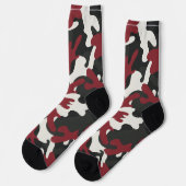 Camouflage Socken (Linkes Detail)