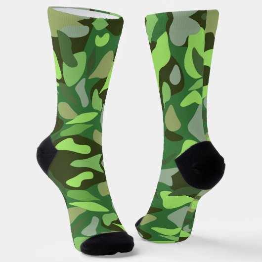 Camouflage Socken (Gewinkelt)