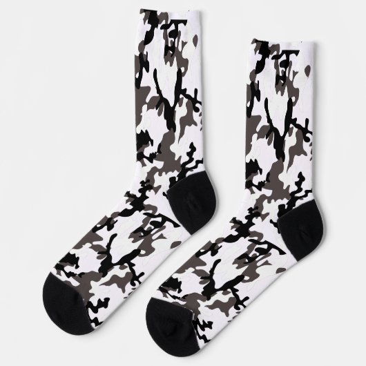 Camouflage Socken (Linkes Detail)