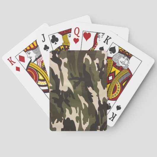 Camouflage Spielkarten (Rückseite)