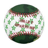 Camouflage Stars Baseball (Rückseite)