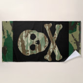 Camouflage Strandtuch (Vorderseite)