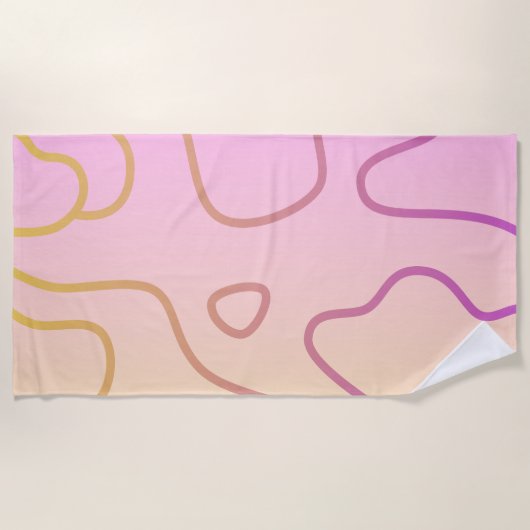 camouflage strandtuch (Vorderseite)