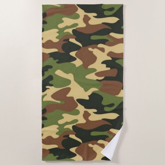 camouflage strandtuch (Vorderseite)