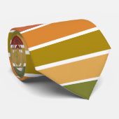 Camouflage Streifen Krawatte (Gerollt)