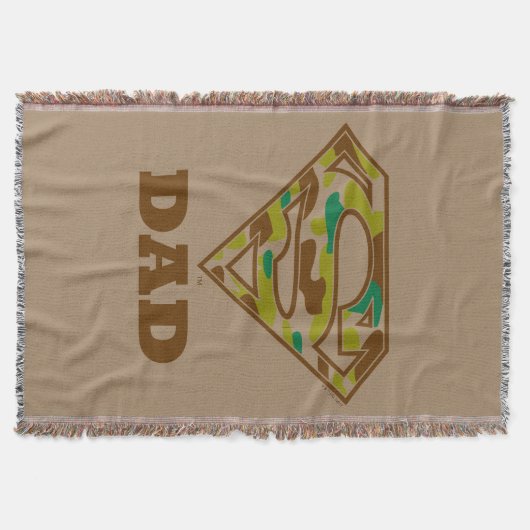Camouflage Super Vater Decke (Vorderseite)