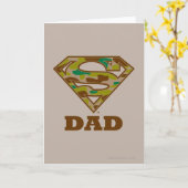 Camouflage Super Vater Karte (Gelbe Blume)