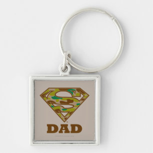 Camouflage Super Vater Schlüsselanhänger