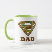 Camouflage Super Vater Tasse (Links)