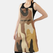 Camouflage Tarngrill, Camouflage Personalisiert Schürze (InSitu)