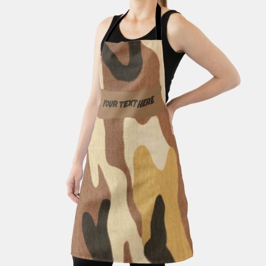 Camouflage Tarngrill, Camouflage Personalisiert Schürze (InSitu)