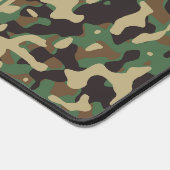 Camouflage Tarnmuster personalisierte Bezeichnung Schreibtischunterlage (Ecke)