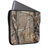 Camouflage-Tarnung, die wirklichen Baum 15" Laptopschutzhülle (Vorne Rechts)